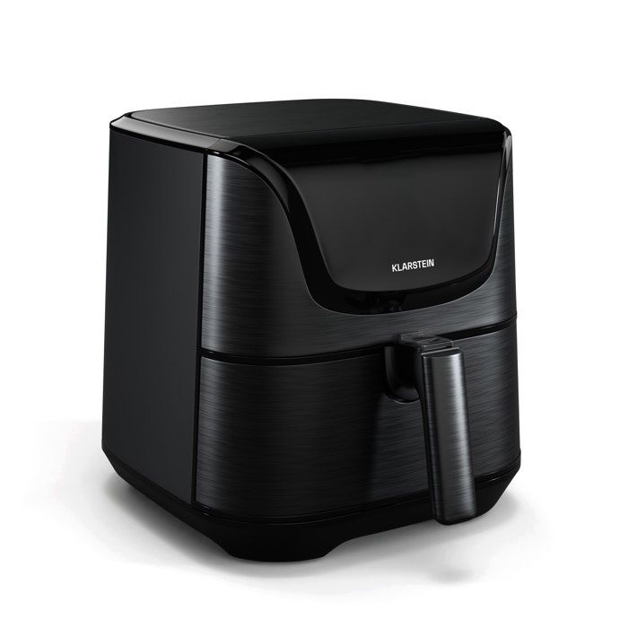 Klarstein AeroVital Deluxe Airfryer Friteuse à air chaud 54 L 1700 W  8 programmes 200°C  Minuterie Noir - Klarstein