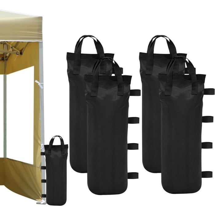 Lot De 4 Sacs De Lestage Extra Larges (145,1 Kg) Pour Tonnelle - Sacs De Sable Lot De 4 Sacs De Lestage Extra Larges (145,1 Kg) Pour Tonnelle - Sacs De Sable