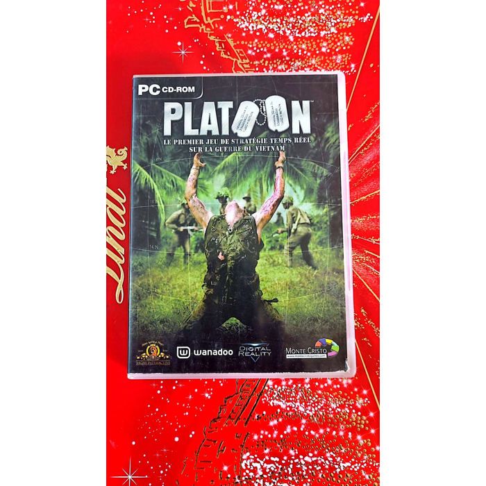 Monte Cristo Platoon (PC Cd-Rom) – Jeu De Stratégie Temps Réel – Guerre Du Vietnam – Version Française