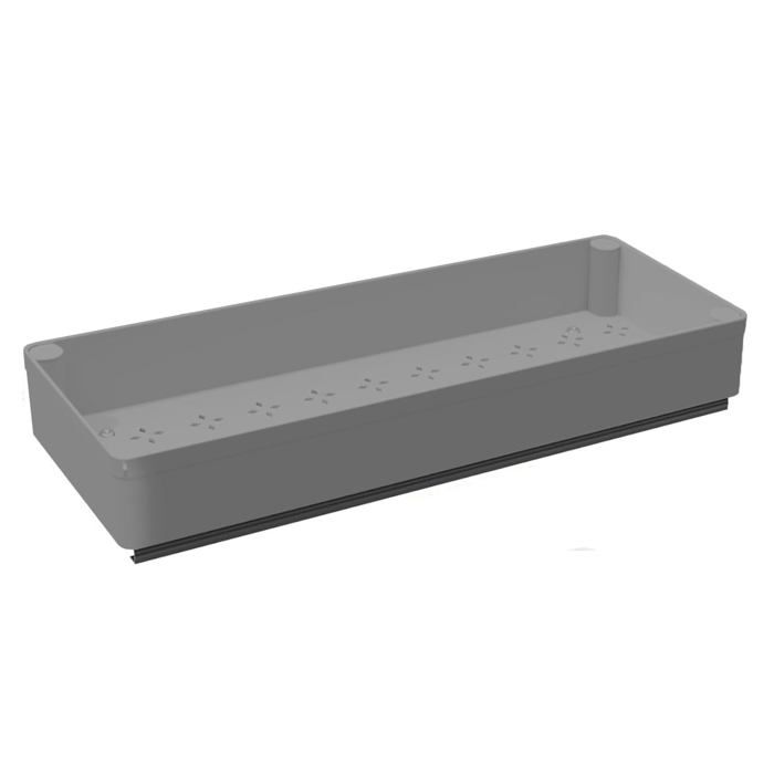Organiseur de tiroirs coulissant pour cuisine extensible fixation adhésive robuste placards et garde-manger - 709 in - Moyen