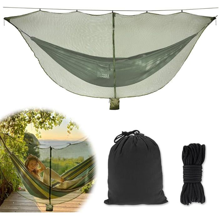 Moustiquaire de Camping pour Ha Moustiquaire Ultralight pour Portable Moustiquaire de Fermeture éclair