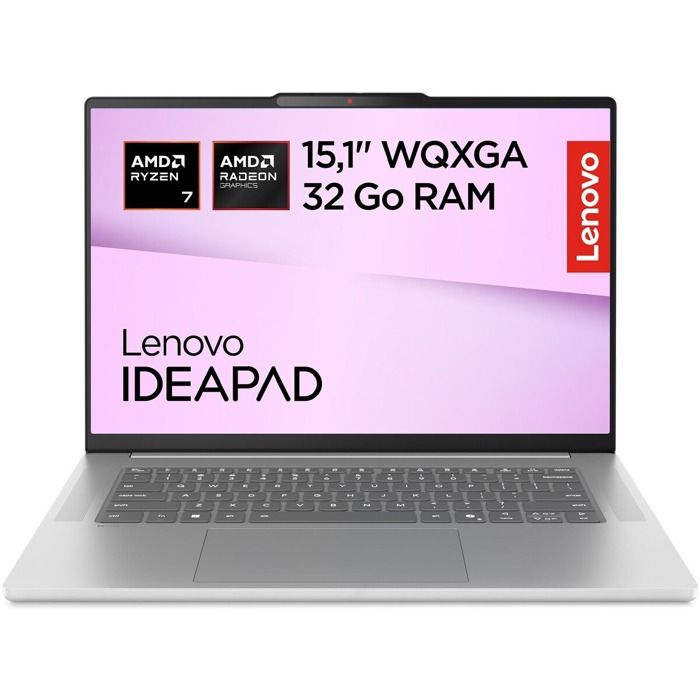 IdeaPad Slim 5 15ARP10 15 1 WQXGA 165 Hz AMD Ryzen 7 RAM SSD arctique - vue 5