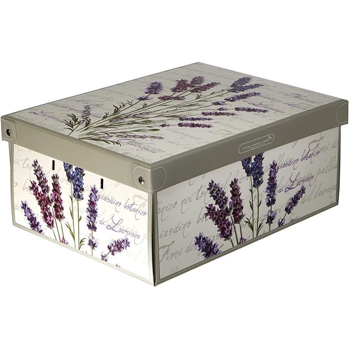 Boite de Rangement avec Couvercle ganizer en Carton Rangement Vetement Meuble de Rangement Chambre Buu PET BOITE DE CLASSEMENT