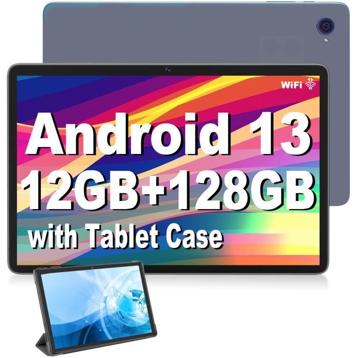 Tablette Tactile – HD – 10.1 – Android 13 – 12Go RAM – 128Go Stockage – 5G WiFi