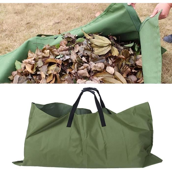 Grand Sac De Jardin Pliable En Oxford – Pour Feuilles, Jouets, Rangement – Poignées Robustes, Réutilisable - 2