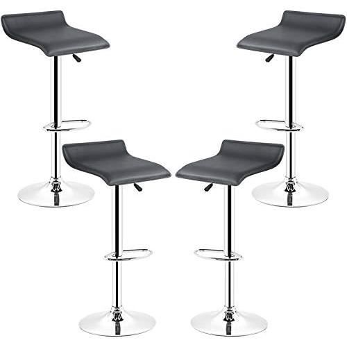 Tabouret Contemporain de Bar Pivotant et Réglable CAMILLO - Le