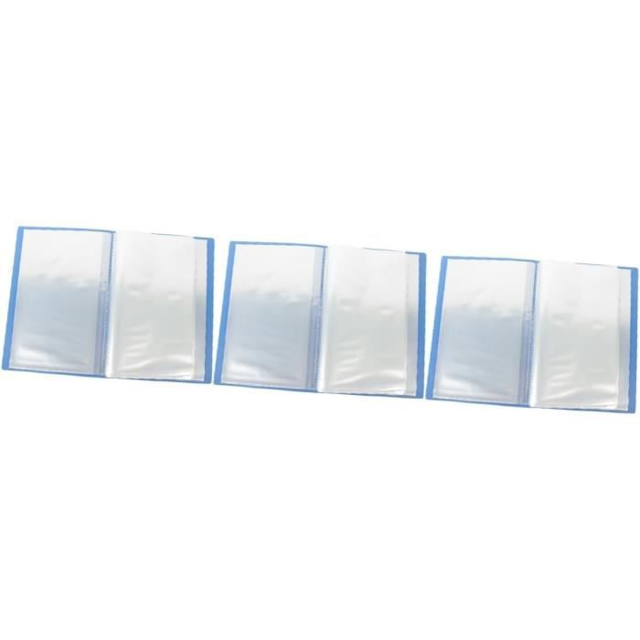 NatSumeBasic 6 Intercalaires A6 6 Onglets Sans Fermeture – Enveloppes Transparentes PP Pour Budget 6 Anneaux & Planificateurs