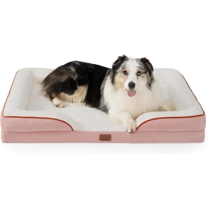 Panier Pour Chien Orthopédique En Velours Côtelé Aspect T, 108,94
