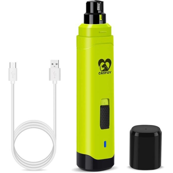 Coupe Ongle Electrique - Lime à Ongle pour Chien - USB Rechargeable
