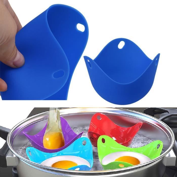 Cook 4 X Silicone Egg Braconnier Braconnage débauchent Cup Pods Moule multicolore Cook 4 X Silicone Egg Braconnier Braconnage débauchent Cup Pods Moule multicolore