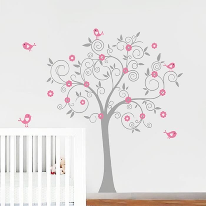 Modele Dark Grey With Rose Oiseaux Fleurs Art Vinyl Arbre Sticker Adhesifs Muraux Murale Pepiniere Jeu Chambre De Fille Chambre Cdiscount Maison Modele Dark Grey With Rose Oiseaux Fleurs Art Vinyl Arbre Sticker Adhesifs Muraux Murale Pepiniere Jeu Chambre De Fille Chambre Cdiscount Maison