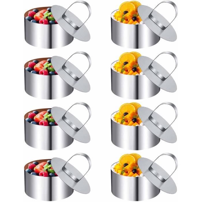 Cercle A Patisserie, Emporte Piece Rond, 8 Pièces Emporte Piece