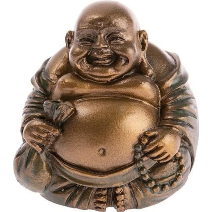 PORTE CLE BOUDDHA CHINOIS ROUGE//OR MODELE AU CHOIX