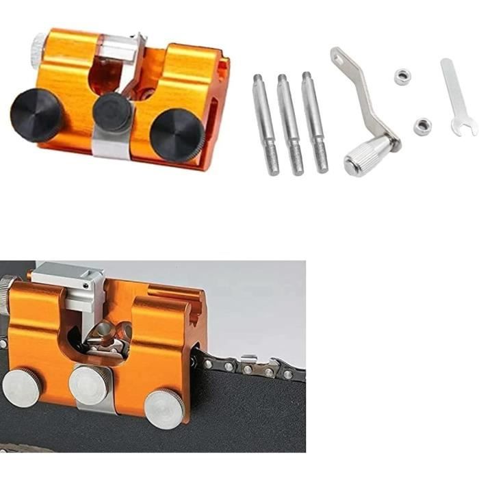 Kit d'affûtage de chaîne de tronçonneuse Chainsaw Chain Sharpening Jig