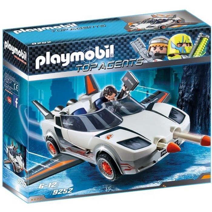 playmobil voiture blanc