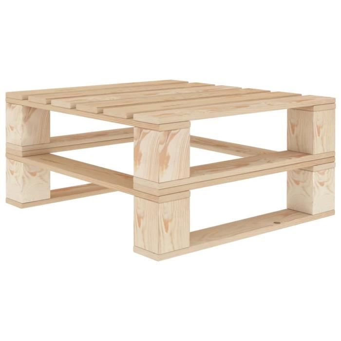 Table palette de jardin Bois Cdiscount Jardin