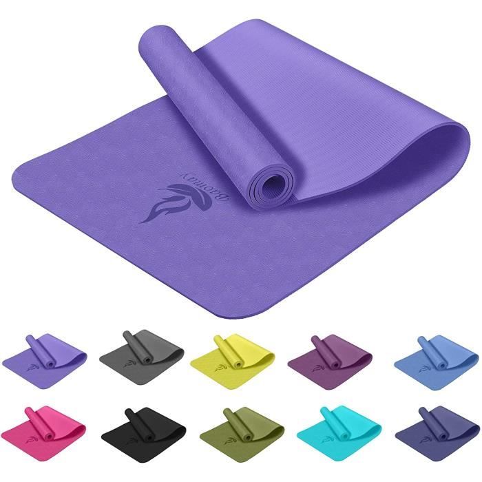 2 couleurs pilates 183 x 60 x 0,7 cm gymnastique tapis dexercice antidérapant avec sac de sport Ensemble tapis de yoga et sac de yoga 2 couleurs pilates 183 x 60 x 0,7 cm gymnastique tapis dexercice antidérapant avec sac de sport Ensemble tapis de yoga et sac de yoga