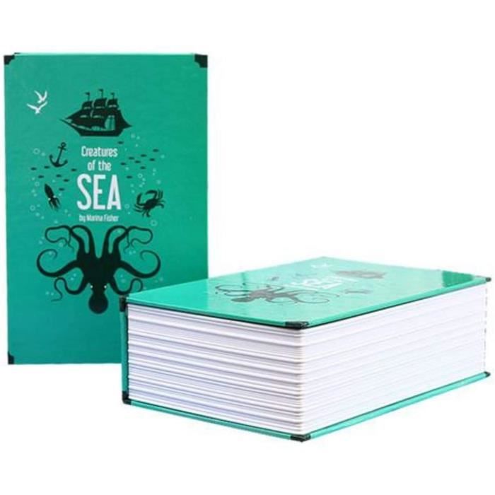 Livre Coffre-fort 18x11,5cm Cassette 2 Clé Cachette Monnaie Bijoux - Toute L'offre électricité - Domotique