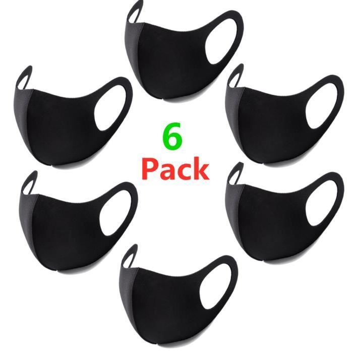 masque anti pollution coton noir masque anti pollution coton noir