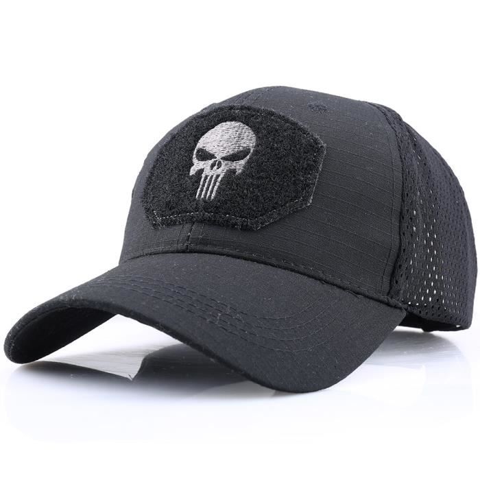Casquette de baseball à paillettes, chapeau femme noir à paillettes