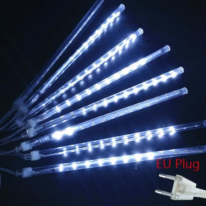 Guirlandes Lumineuses En Cascade Pluie De Météores 30cm - Étanche