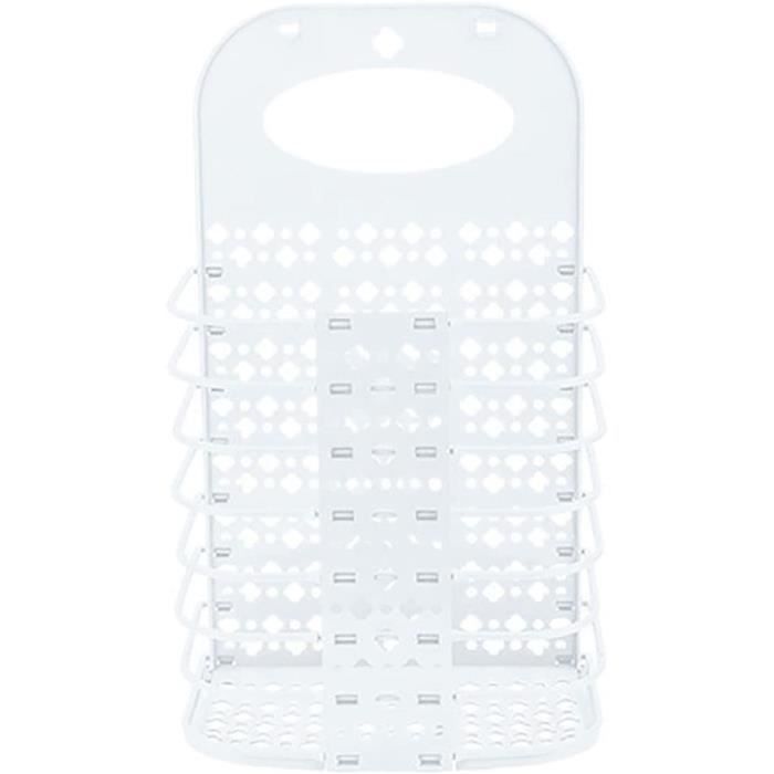 Panier De Ménage Pliable Avec Poignée - PVC Transparent, 28x39 Cm - Pour Salle De Bain, Plage, Rangement - 9