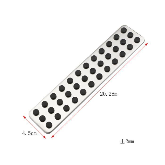 Plaque Repose-pieds CNC Pour Honda ADV 160 (2022) - Aluminium - Améliore Le Confort Et Le Style