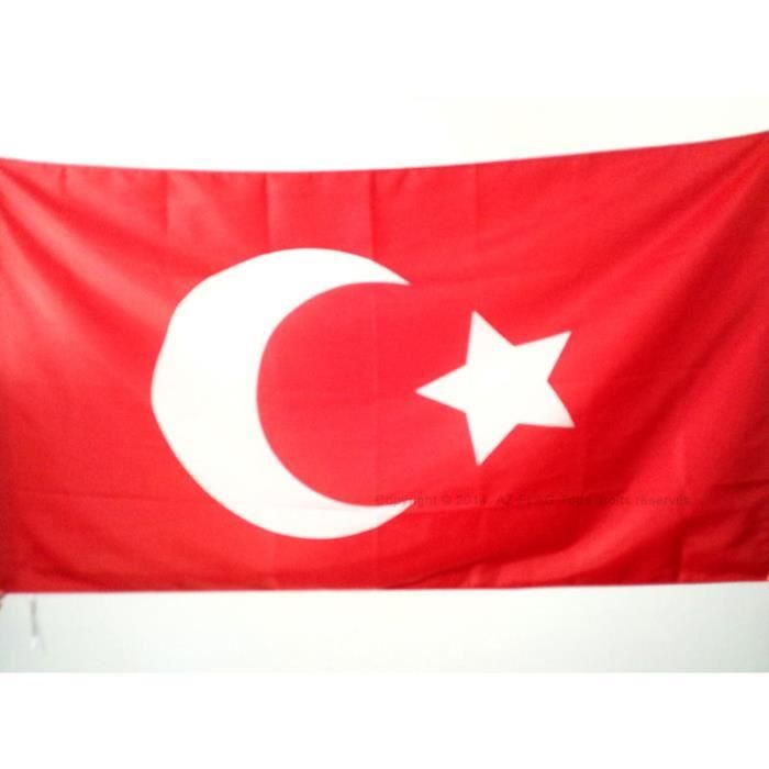 Petit Drapeaux DE Bureau Ancienne Turquie 10 x 15 cm AZ FLAG Drapeau de Table Empire Ottoman 15x10cm 