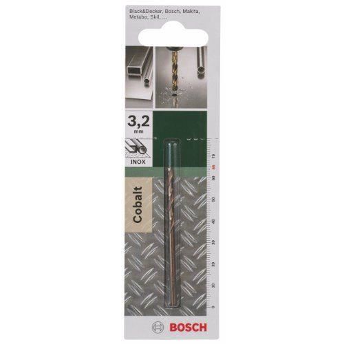 Foret À Métaux HSS-Co Bosch 2609255066 – Ø 3,2 mm, Longueur 65 mm, Précision Métal