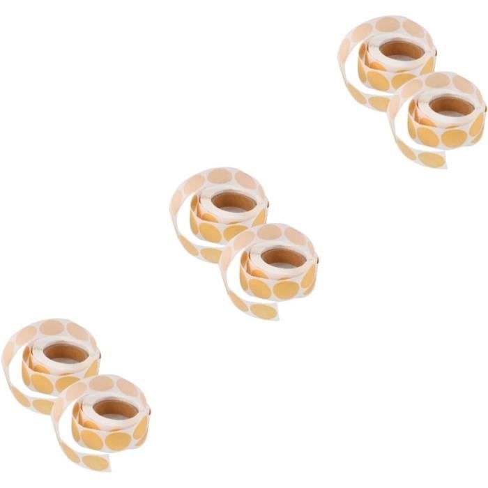 Kalolary Lot De 500 Autocollants De Noël Noirs Et Dorés, 8 Motifs, étiquettes Rondes Adhésives Pour Loisirs Créatifs, Scrapbooking, Décoration De Fête