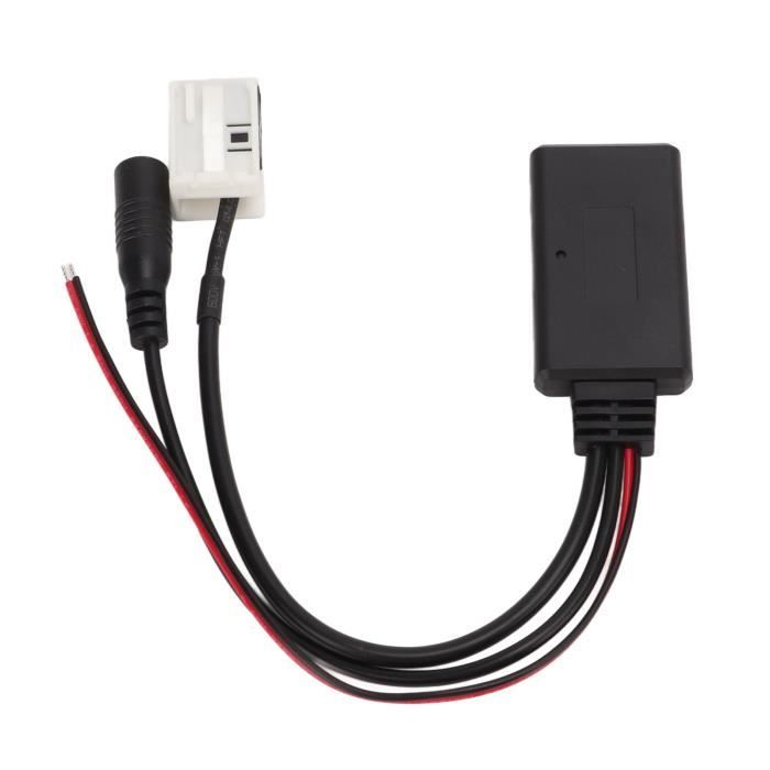 câble adaptateur de musique Bluetooth Module Bluetooth de voiture Radio  musique entrée AUX câble adaptateur d'appel