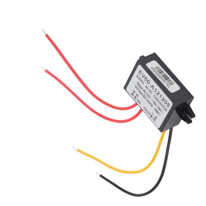 Amagogo Convertisseur Abaisseur De Tension 12 V 24 V à 5 V