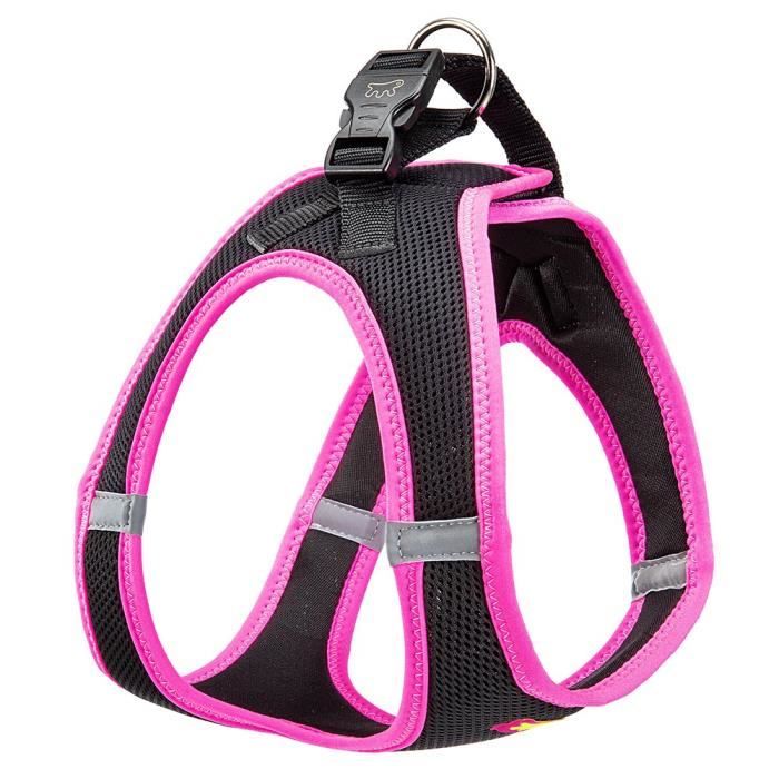Ferplast harnais pour chien Kaori polyester noir/rose 48-54 cm Ferplast harnais pour chien Kaori polyester noir/rose 48-54 cm