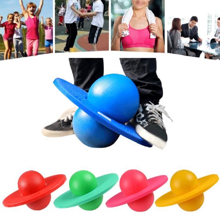 Planche déquilibre pour enfants - FYDUN - Ballon sauteur en PVC - Blanc - Extérieur - Jouet