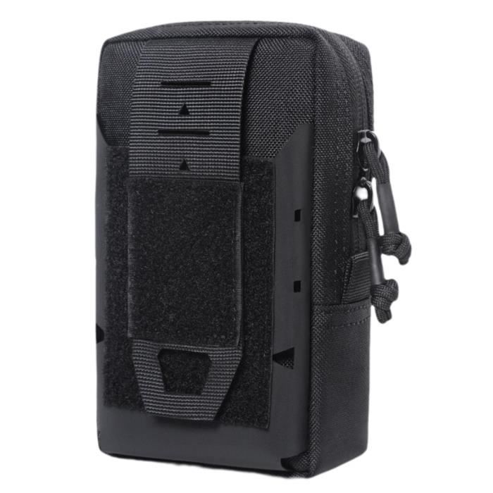 Buddy Pouch Ceinture Magnétique De Course, Noir, étanche, Taille M, 2 Poches