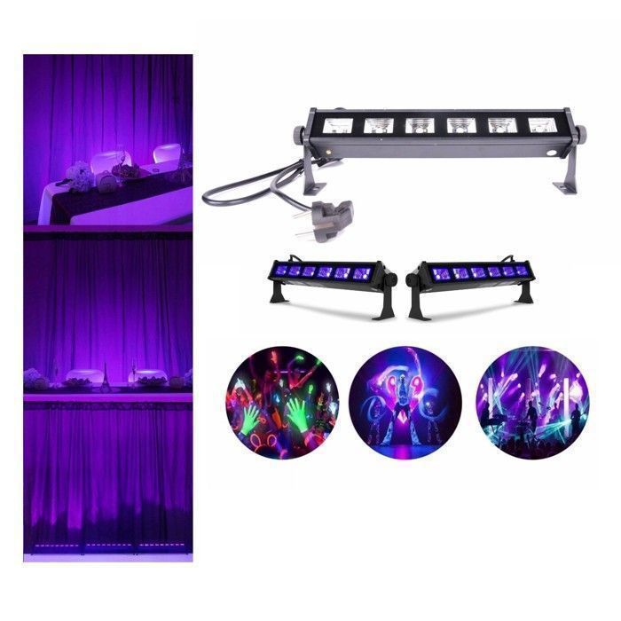 Jeux De Lumieres Pack De 2 Barres Uv A Led Soiree Fluo Garantie Pa Dj Led Mix Sono Bar Club Laser Anniversaire Mariage Cdiscount Tv Son Photo