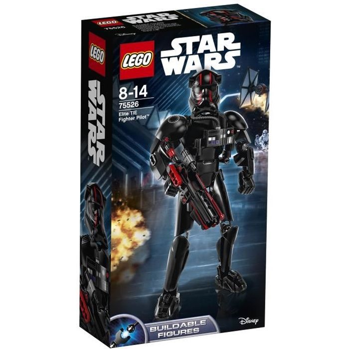 LEGO® Star Wars 75526 Elite TIE Fighter Pilot Reconditionné - Lego reconditionné disponible sur Cdiscount Seconde Vie