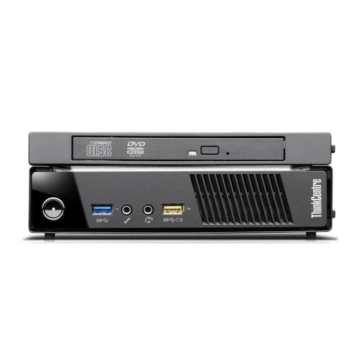 Acheter Pc de bureau Lenovo M73 USFF - i5 - 4Go -500Go HDD - Win10 Reconditionné - 216,91 € Pc de bureau Lenovo M73 USFF - i5 - 4Go -500Go HDD - Win10 Reconditionné - Lenovo reconditionné disponible sur Cdiscount Seconde Vie