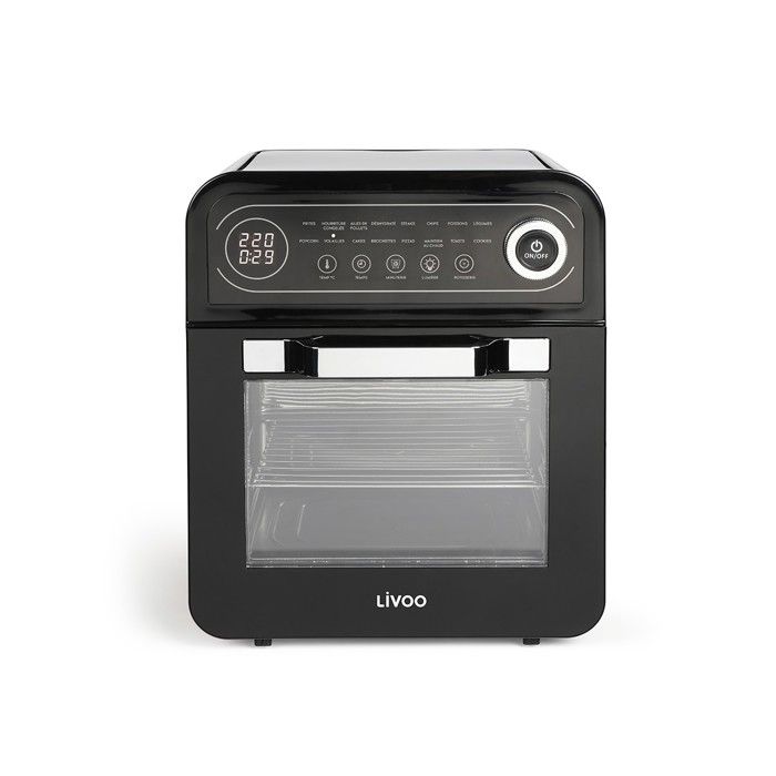 Four multifonction 2-en-1 : Air chaud + Friteuse sans huile - Livoo - DOC255 -