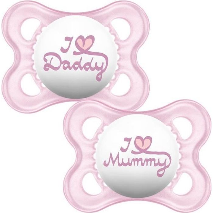 Lot 2 Sucettes Mam Naissance Coloris Fille Cdiscount Puericulture Eveil Bebe