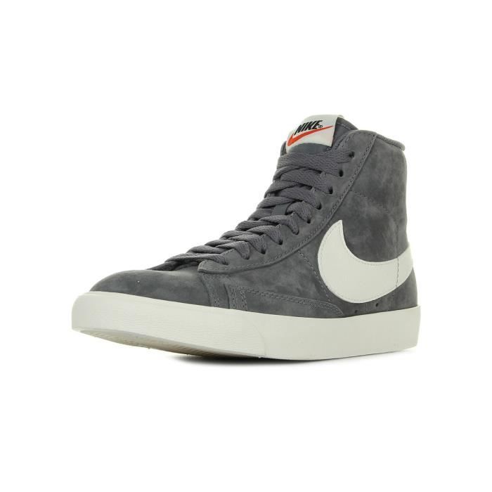 nike blazer mid vintage femme argent