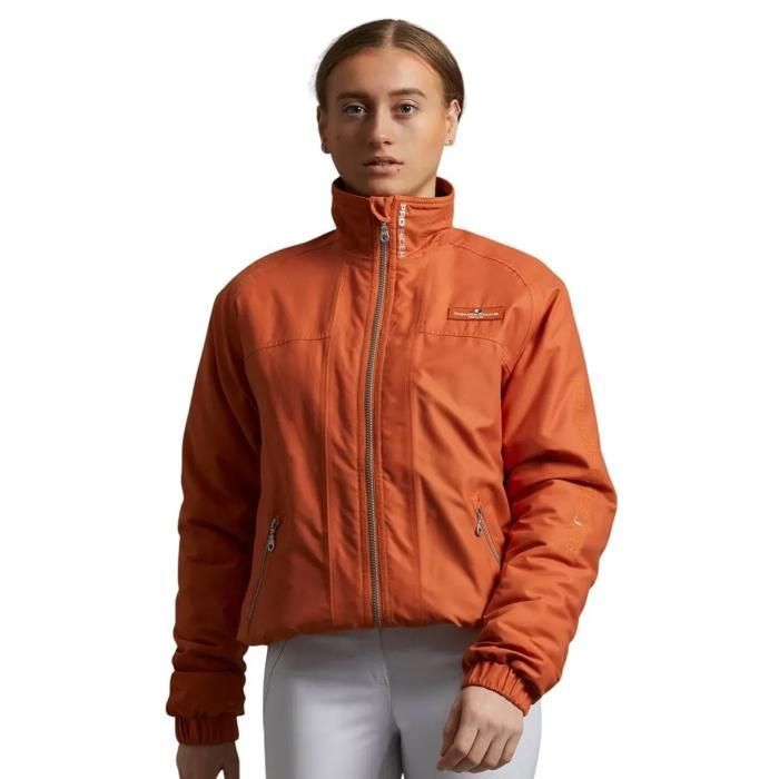 Veste équitation imperméable full zip Premier Equine Pro Rider - burnt orange Veste équitation imperméable full zip Premier Equine Pro Rider - burnt orange