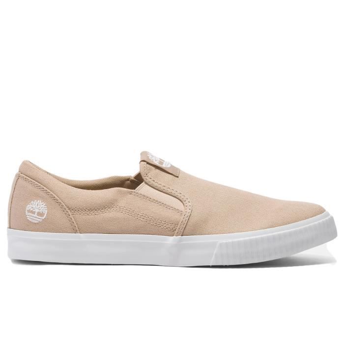 Chaussures Timberland Mylo Bay Slip On pour Homme - Beige - Cuir