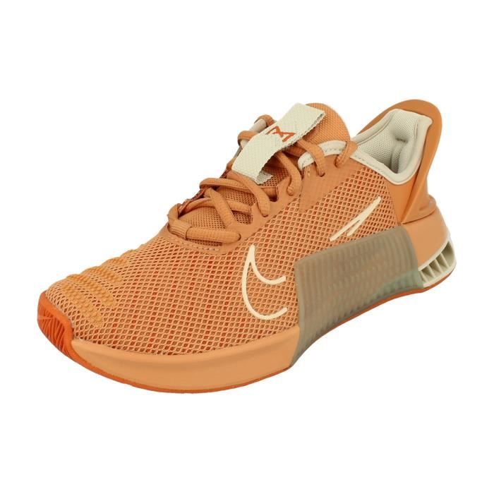 Nike Baskets - Nike - Metcon 9 Flyease - Orange - Femme - Lacets - Plat
