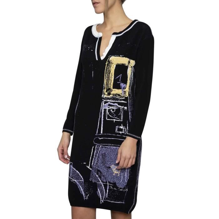 Robe Tunique Elisa Cavaletti - Taille XXL/48 - Gris - Comme Neuve