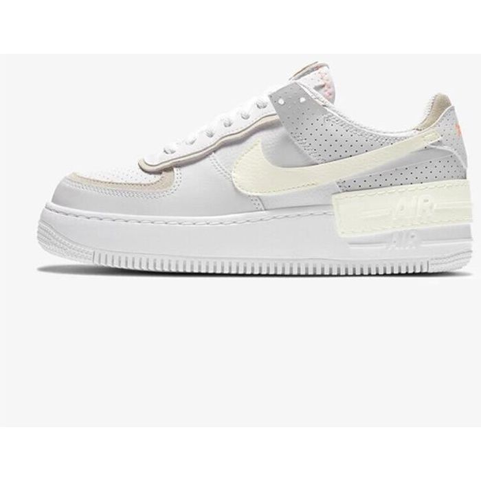 Air Force 1 Shadow CZ8107-100 Chaussures pour Femme Blanc ... Air Force 1 Shadow CZ8107-100 Chaussures pour Femme Blanc ...