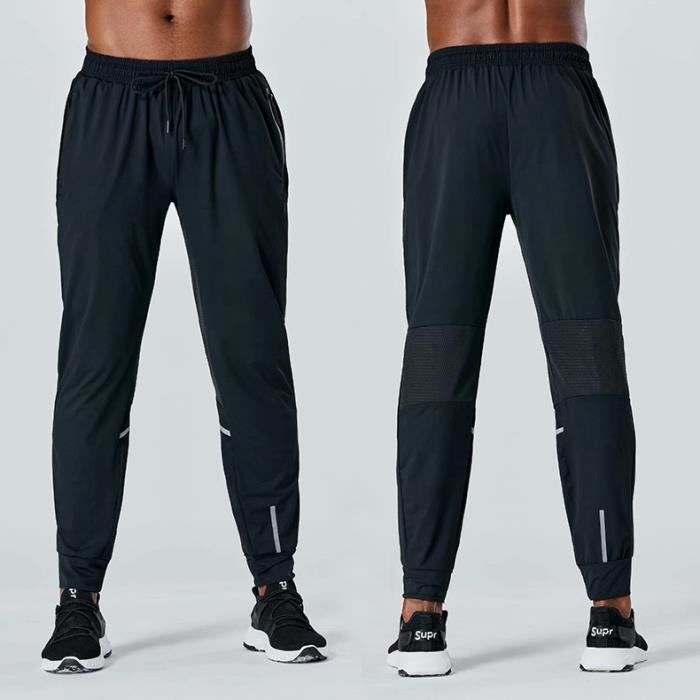 Pantalon Homme Running Sport Léger Regular Fit Séchage Rapide Taille