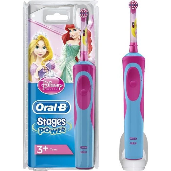 Oral B Stages Brosse A Dents Electrique Pour Enfants Avec Princesses Disney Cdiscount Electromenager