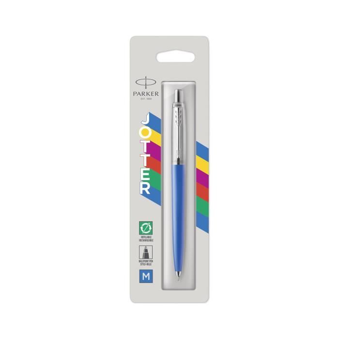 JOTT Parker Jotter Standard CT Stylo à bille Bleu Noir Rouge Orange Rose Blanc Jaune 