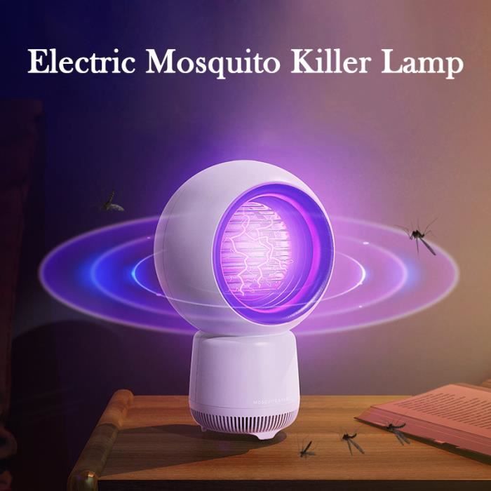2w lampe electrique anti-moustique intérieure, tueur de moustique lampes répulsif anti insecte zapper mouche des fruits, moucheron